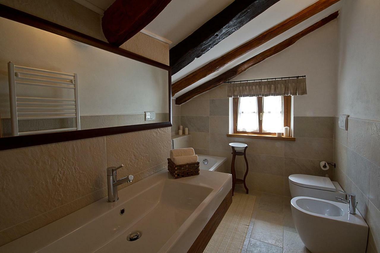 Casa Cebajova Villa Tribil di Sopra Bagian luar foto